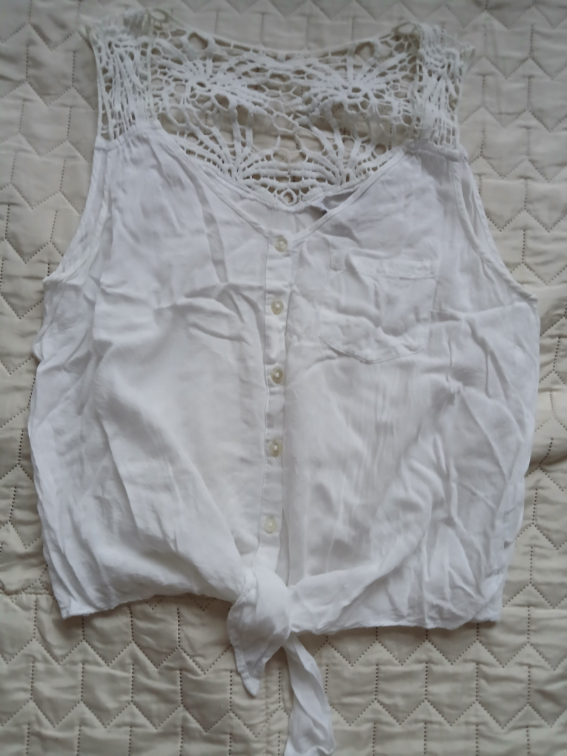 Nova Tally Weijl bela kosuljica sa vezom, 40 slika #1