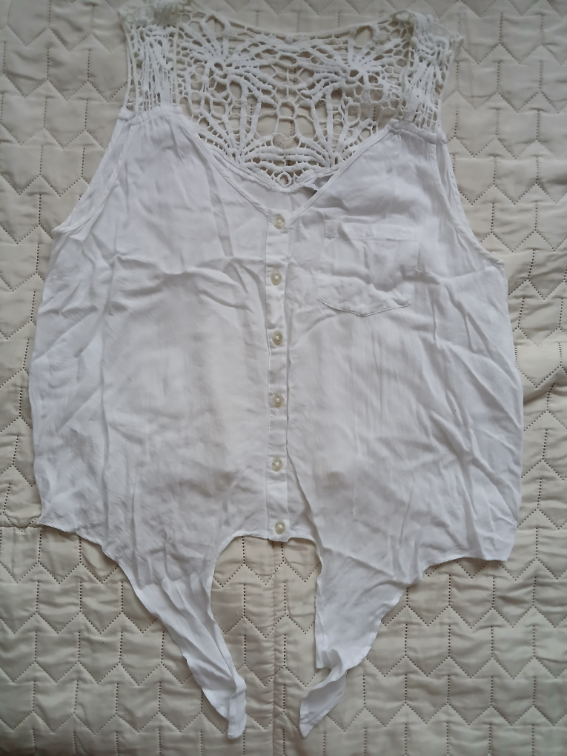 Nova Tally Weijl bela kosuljica sa vezom, 40 slika #2