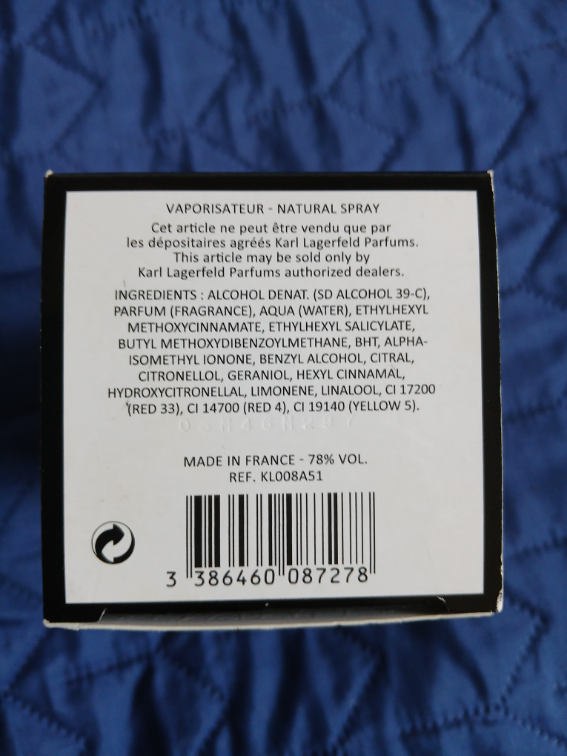 Karl Lagerfeld Fleur De Pecher parfem 50ml slika #5