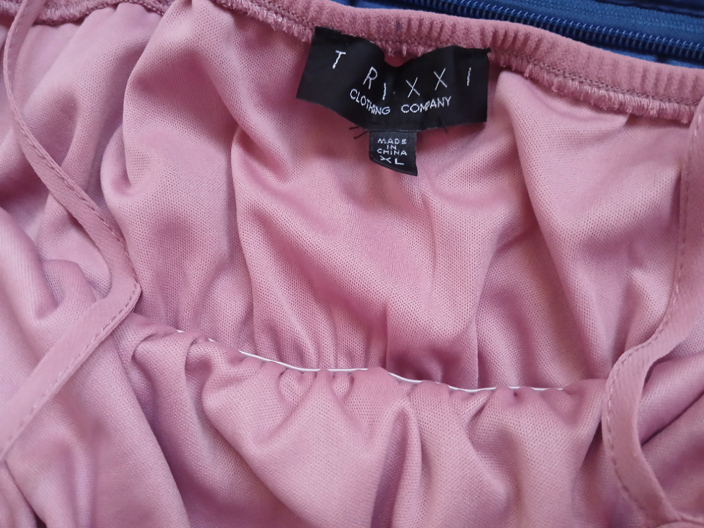 Nova Trixxi roze haljinica sa karnerima, XL slika #5