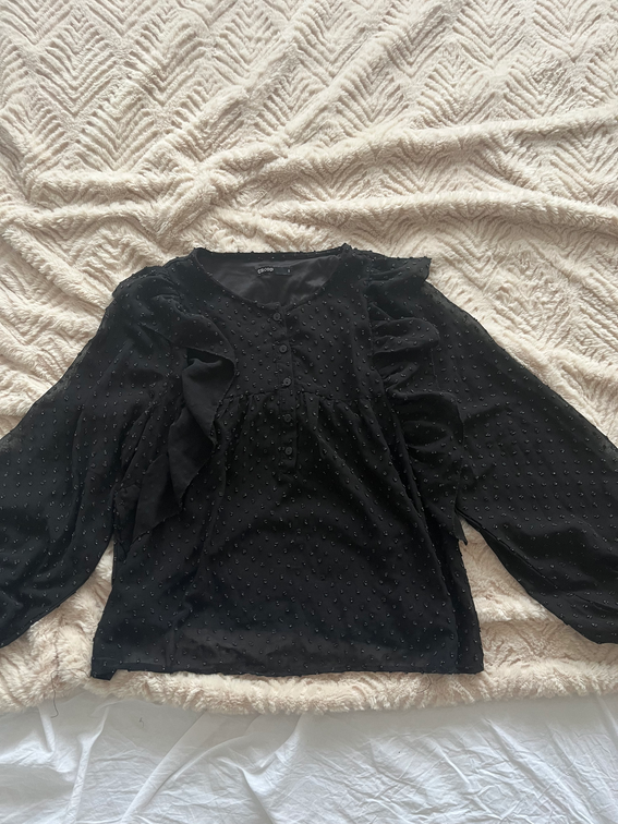 Svečana vintage bluza Cropp S slika #1