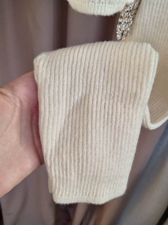 Zara crop top sa kristalima slika #4