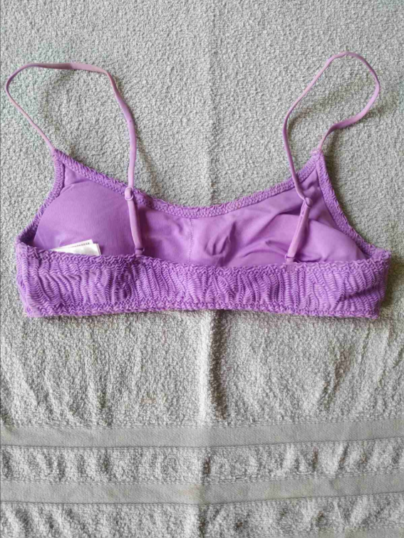 Bikini top, lila. HM, KOREKTNO slika #2