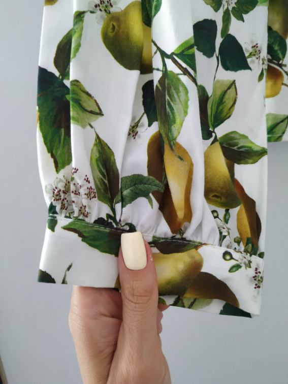 Letnja košulja, voćni print. Zara, NOVO slika #4