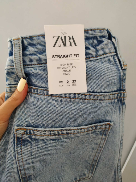 Farmerke, svetlo plave, pamučne. Zara, NOVO slika #3