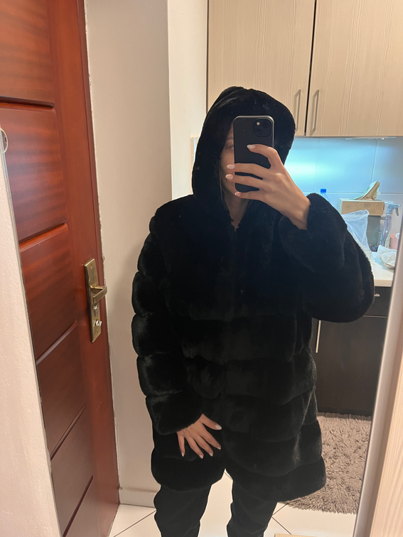 Bunda/kaputic 🖤M-L slika #1