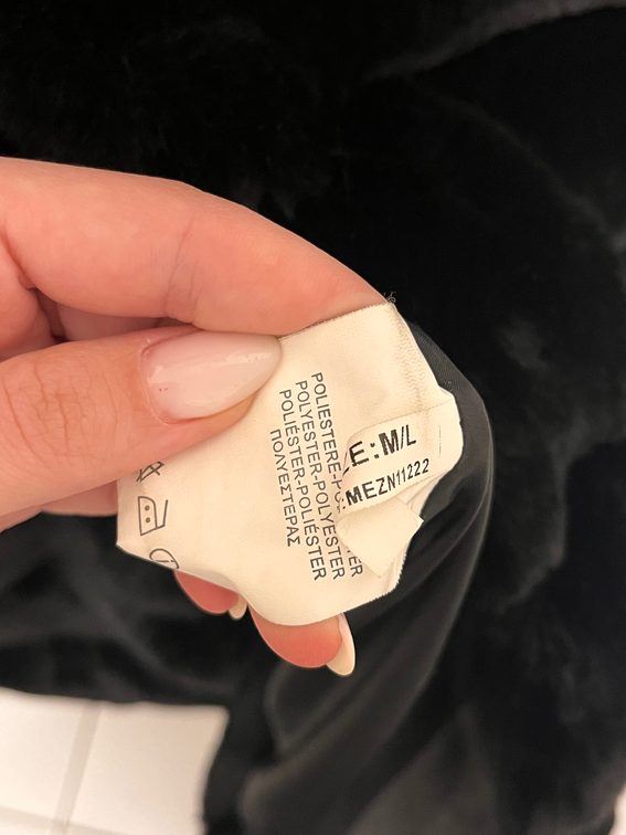 Bunda/kaputic 🖤M-L slika #5