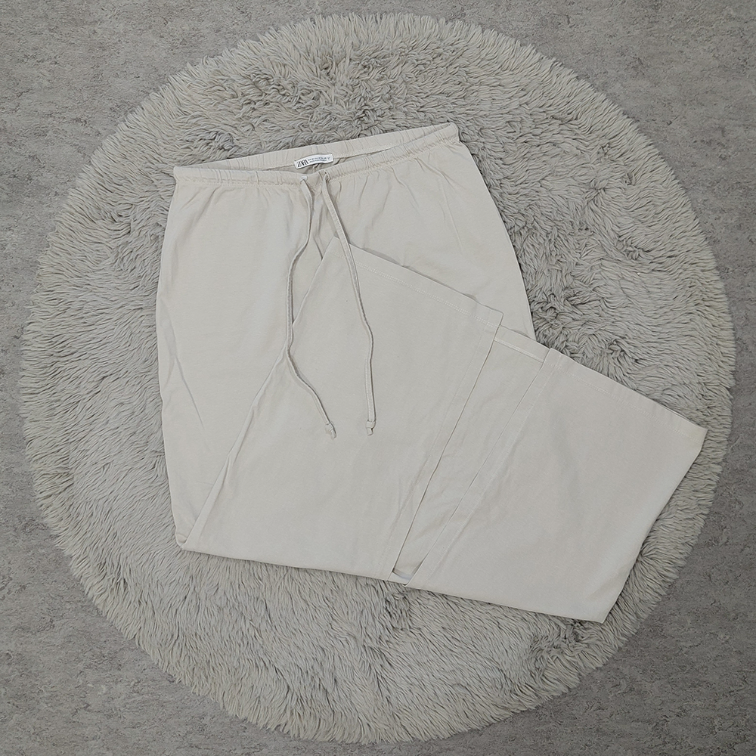 ZARA bež midi suknja slika #2