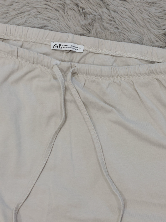 ZARA bež midi suknja slika #4