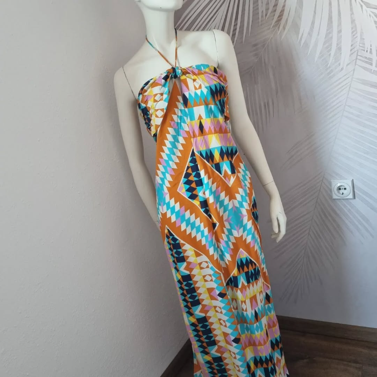 Nova Zara haljina 100% viskoza L vel  slika #1