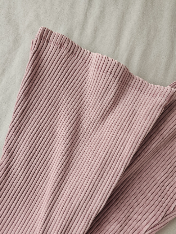 👖 ZARA rebraste pantalone–helanke zvonarice – S slika #2