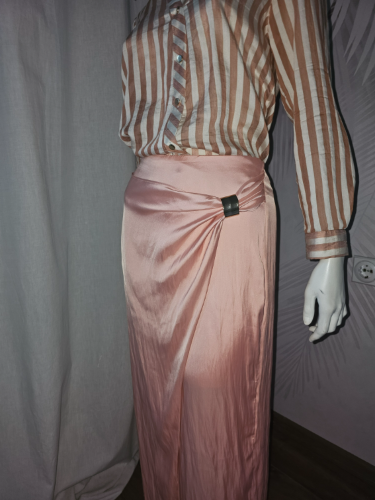 ✨ ZARA midi suknja od satena ✨ NOVO - L vel