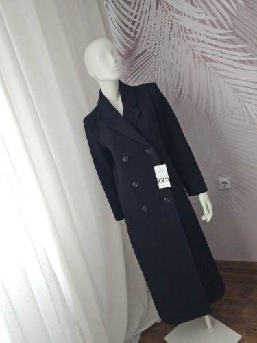 Nov Zara vuneni klasicni kaput XS vel
