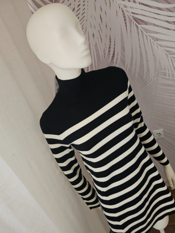 Nova Zara haljina – crno-bele pruge – S – 2.500 RS slika #4