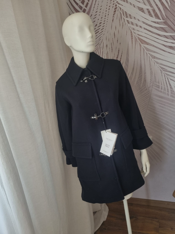 Nov Zara Manteco kaput XS odg za S/M slika #1