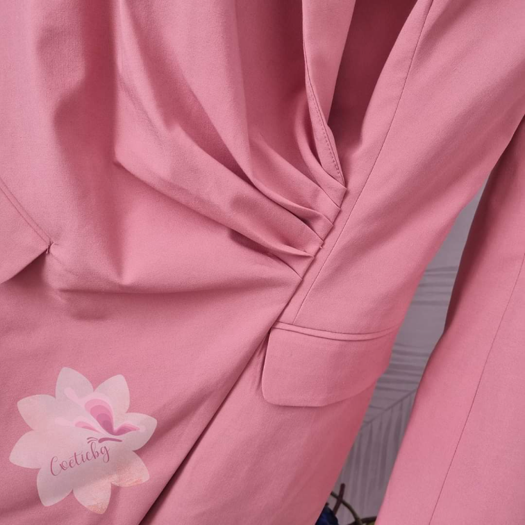 Nova Zara sako-haljina – roze boja – S/M vel slika #3