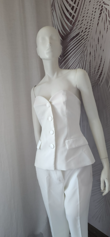Nov Zara komplet Xs korset i S pantalone 6500 slika #5