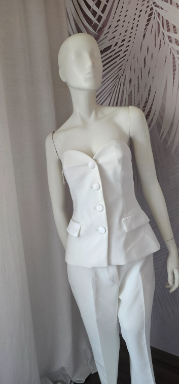 Nov Zara komplet Xs korset i S pantalone 6500 slika #3