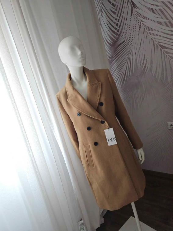Nov Zara kaput S vel  slika #5