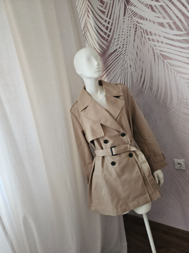 Nov sa etiketom kisni trench mantil Zara S odg za  thumbnail #4
