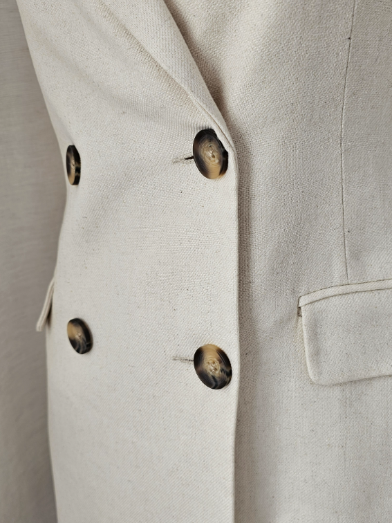 Nova Stradivarius sako haljina sa procentom lana slika #3