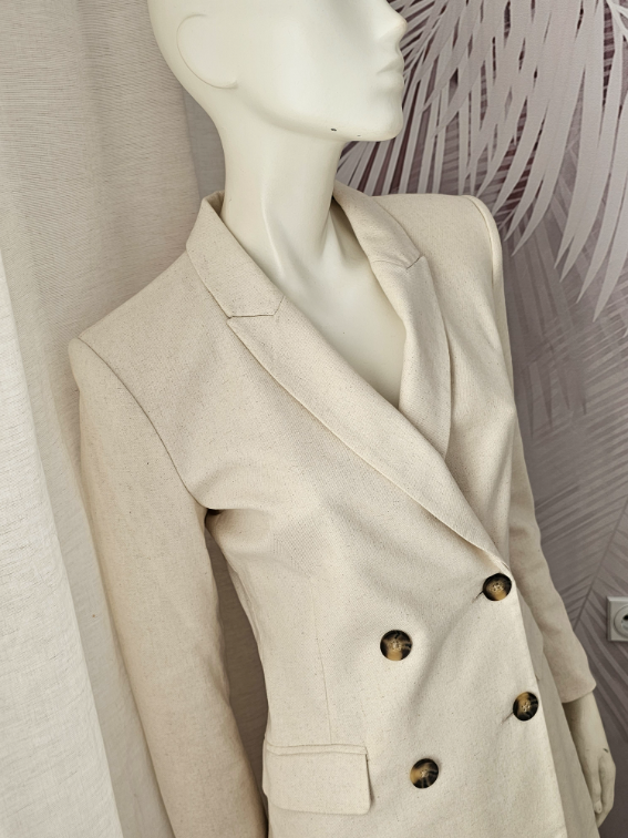 Nova Stradivarius sako haljina sa procentom lana slika #5