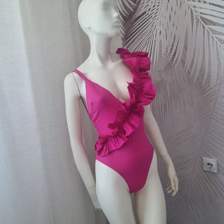Nov zara pink jednodelni kupaci xs/s slika #2