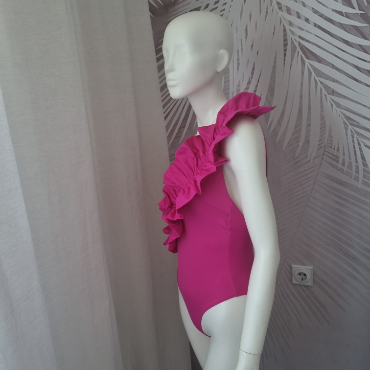 Nov zara pink jednodelni kupaci xs/s slika #4