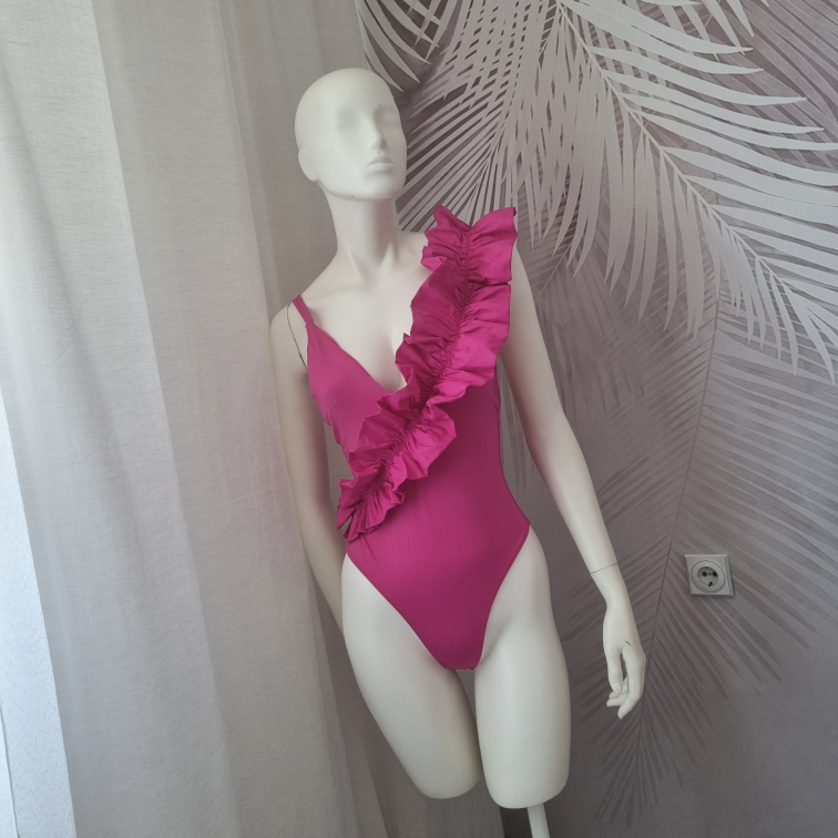 Nov zara pink jednodelni kupaci xs/s slika #3