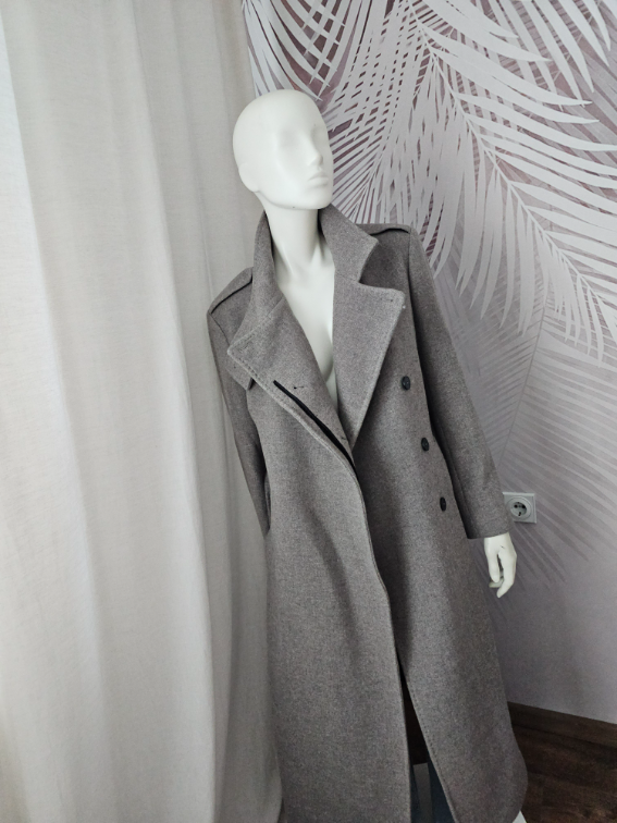 Nov Zara manteco kaput S vel odg za M slika #4