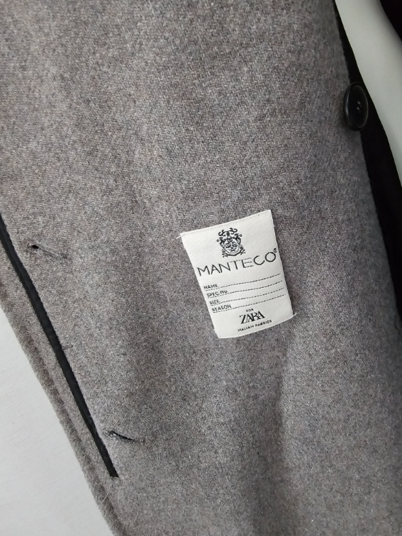 Nov Zara manteco kaput S vel odg za M slika #5