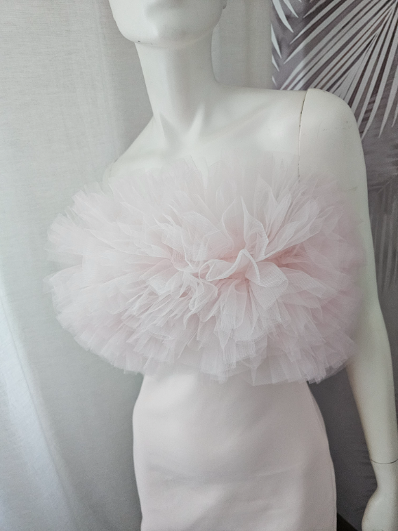 Nova Zara viralna roze haljina Xs vel slika #2