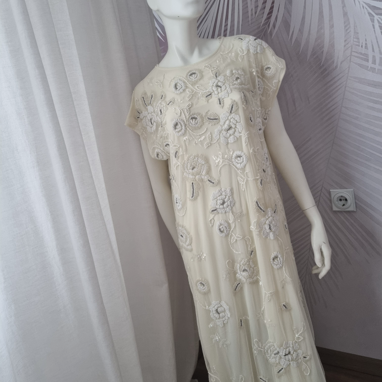 Zara haljina sa perlicama za posebne prilike  slika #1