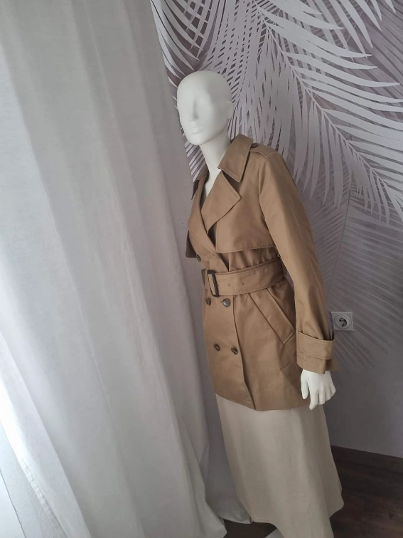 🧥 NOV - Zara trench mantil - XS vel odg za S slika #2