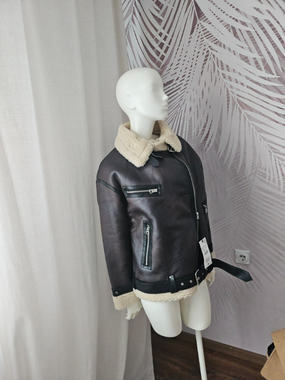 Nov Zara popularni monton XS vel odg za M slika #1