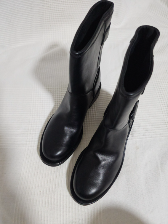 Nove sa etiketom Zara crne cizme 39 vel 25.3cm ug slika #4