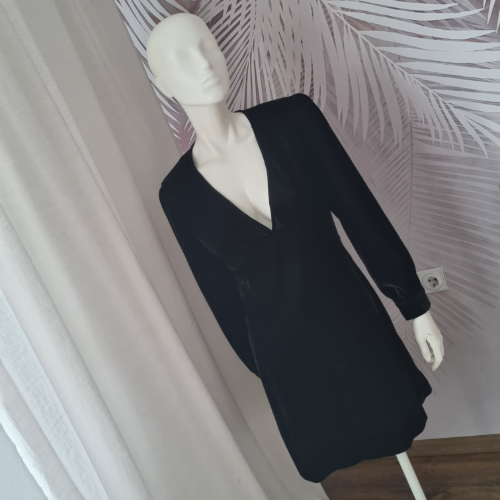 NOVA Zara haljina – plis, naramenice – L 