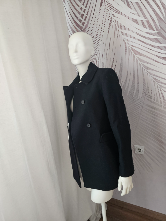 Nov sa etiketom Zara vuneni kaput M vel  slika #4