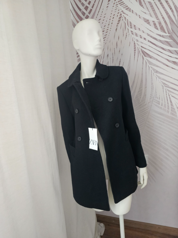 Nov sa etiketom Zara vuneni kaput M vel  slika #1