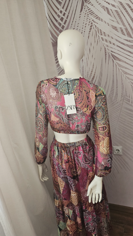 Nova Zara haljina midi duzine Xs vel slika #2