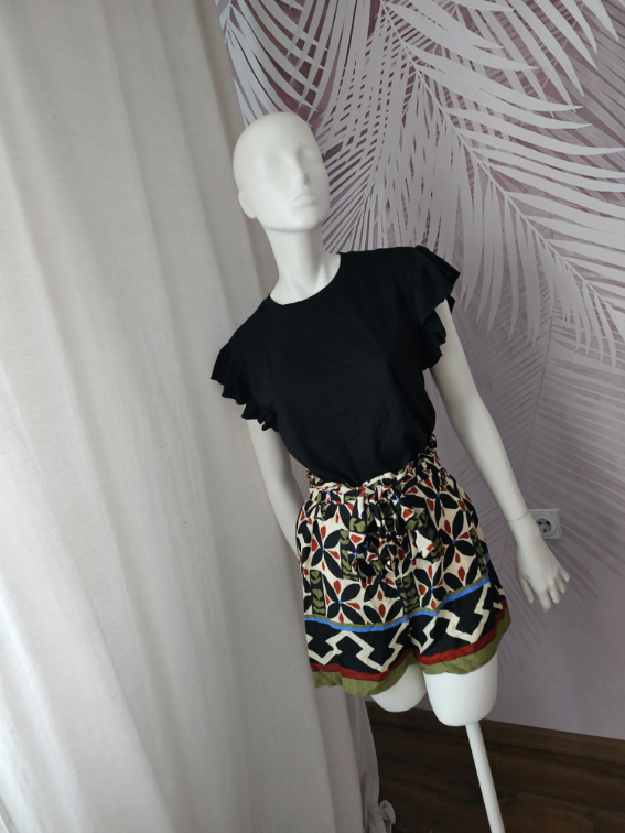Nove Zara print bermude od viskoze M slika #1