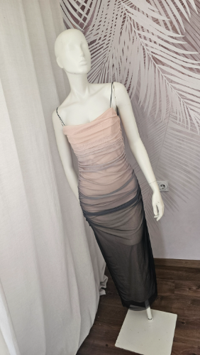 NOVA Zara haljina – maxi, roze vino boja – S 