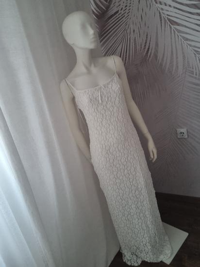 NOVA - Zara maxi haljina od čipke – bela – XL  slika #1
