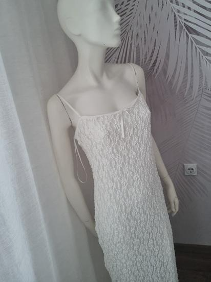 NOVA - Zara maxi haljina od čipke – bela – XL  slika #4