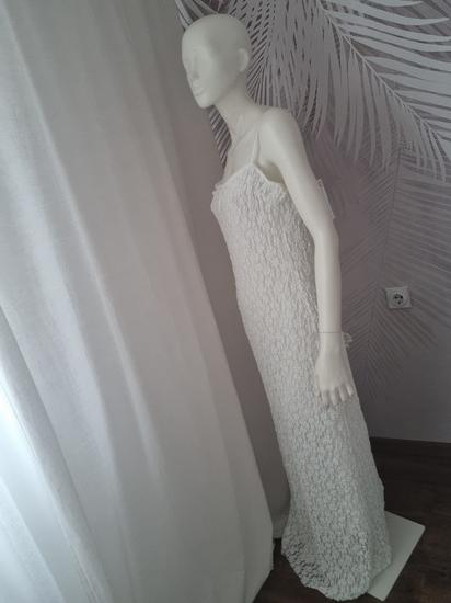 NOVA - Zara maxi haljina od čipke – bela – XL  slika #3