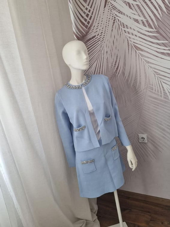 ZARA komplet – NOV, svetlo plavi, veličina L slika #3