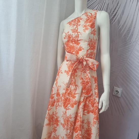 Nova Zara haljina – midi, pojas – XS – 5.200 RSD slika #5