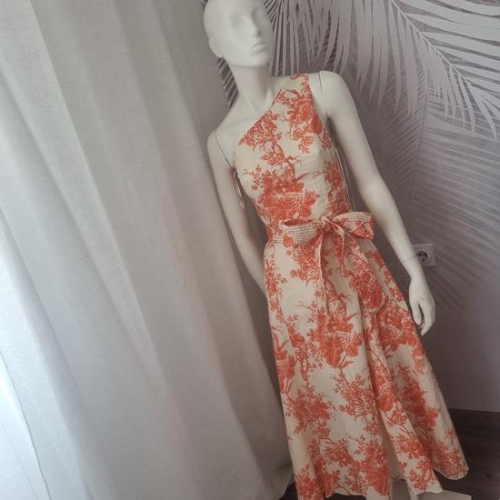 Nova Zara haljina – midi, pojas – XS – 5.200 RSD