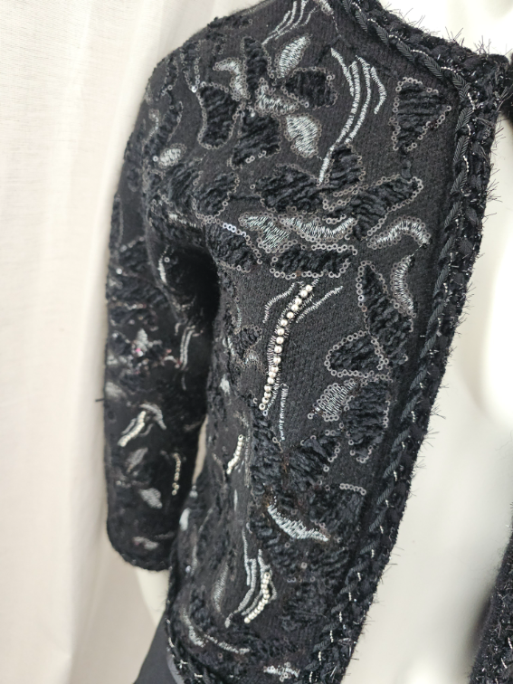 ZARA crna jaknica kardigan – NOVA – 4.500 RSD slika #5