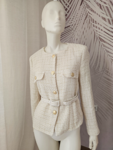 ZARA tweed sako sa kaišem – NOV, veličina XL